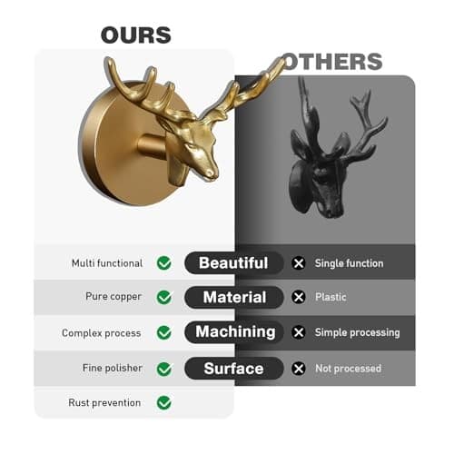 Butterfly Wall Hook, Solid Brass Heavy Duty Vintage Animal Hook. Gold Butterfly 5