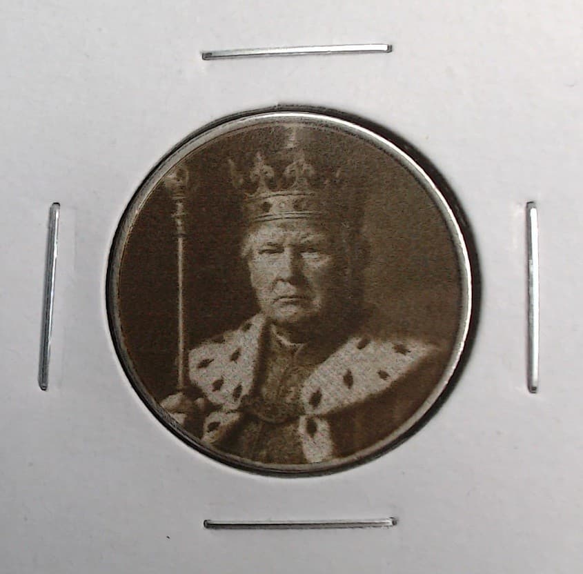 Trump King On U.S. Clad Quarter Surface Engraved Hobo Nickel / Love Token 2