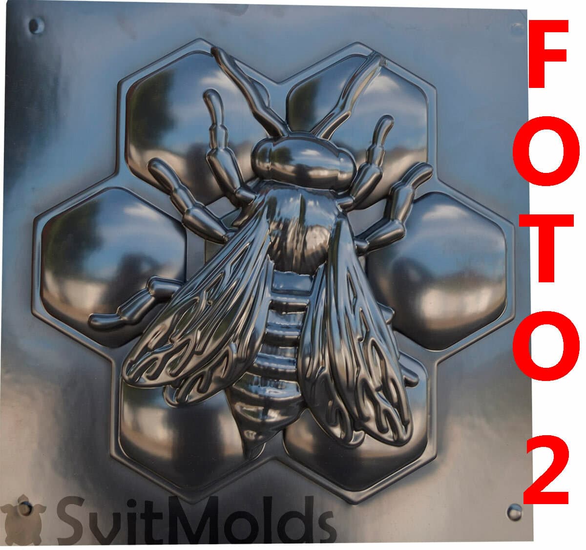 Mold Bee Honeycomb Apis Mould concrte Plastic molds D58 2