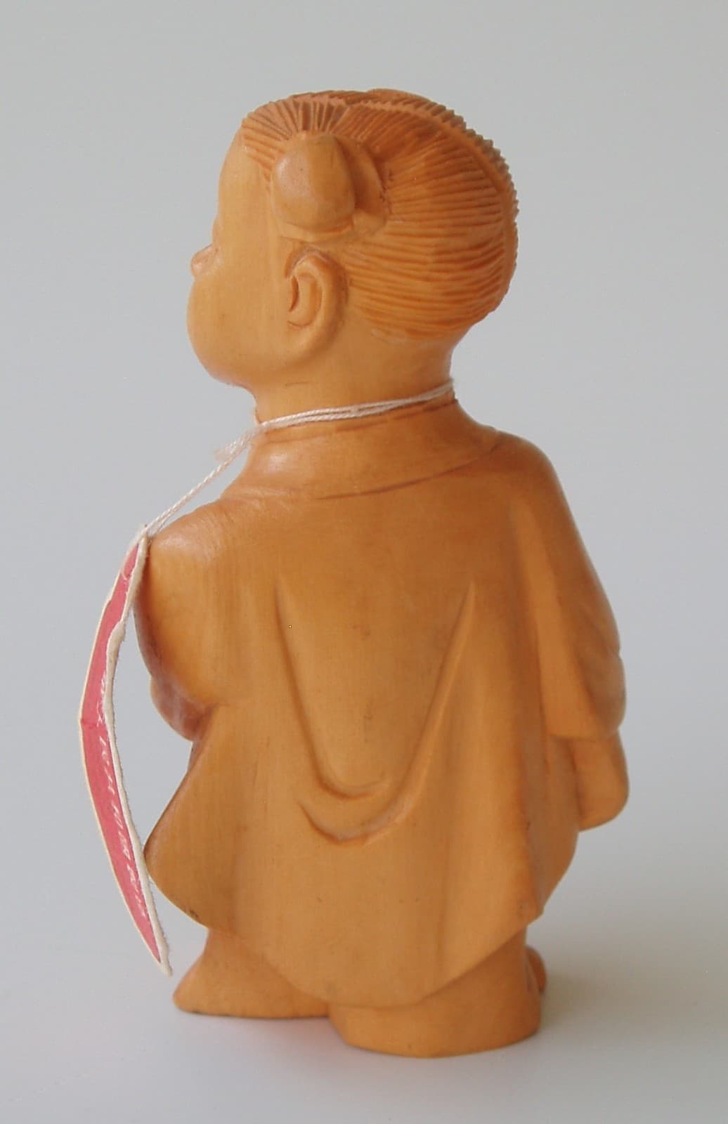 Chinese Boxwood Child Figure Carved Cultural Revolution People Republic of China 6