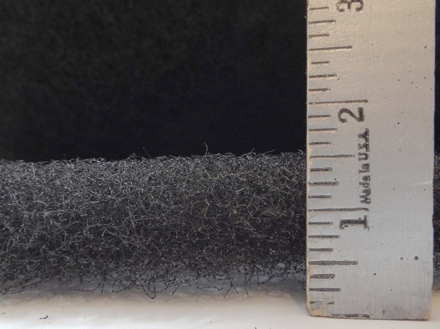 28" x 4ft Fish Pond/Aquarium Filter Media -aquaponics-Coarse Black-1.25" Thick 2