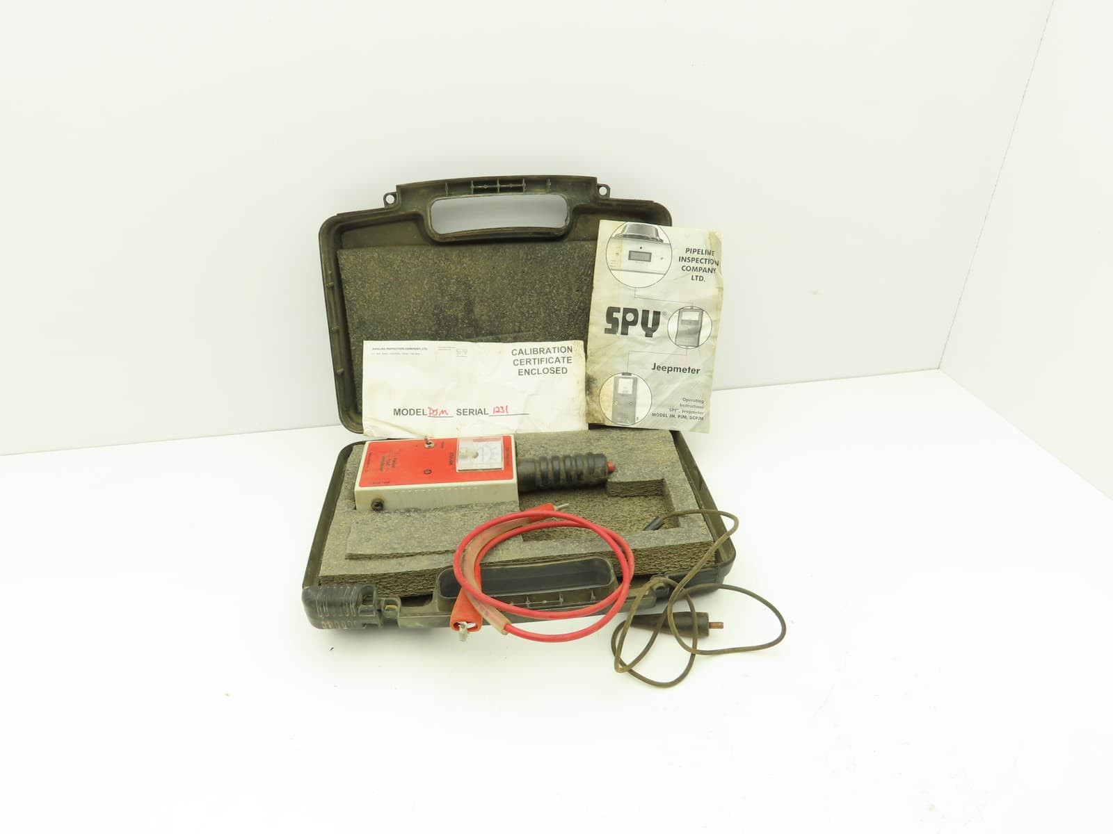 Spy Pipeline Inspection Company Pocket Jeepmeter Kilovolts Volt Meter PJM
