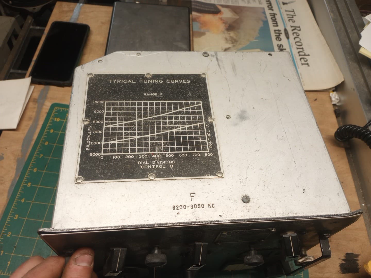 Navy Tipe Cay-4754a Transmitter Tuning Unit In Good Shape 5