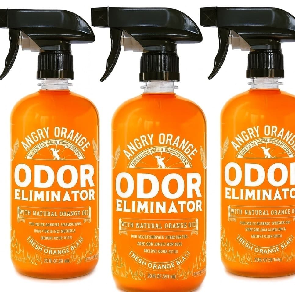 3 Angry Orange Ready to Use Pet Odor Eliminator for Dogs and Cats