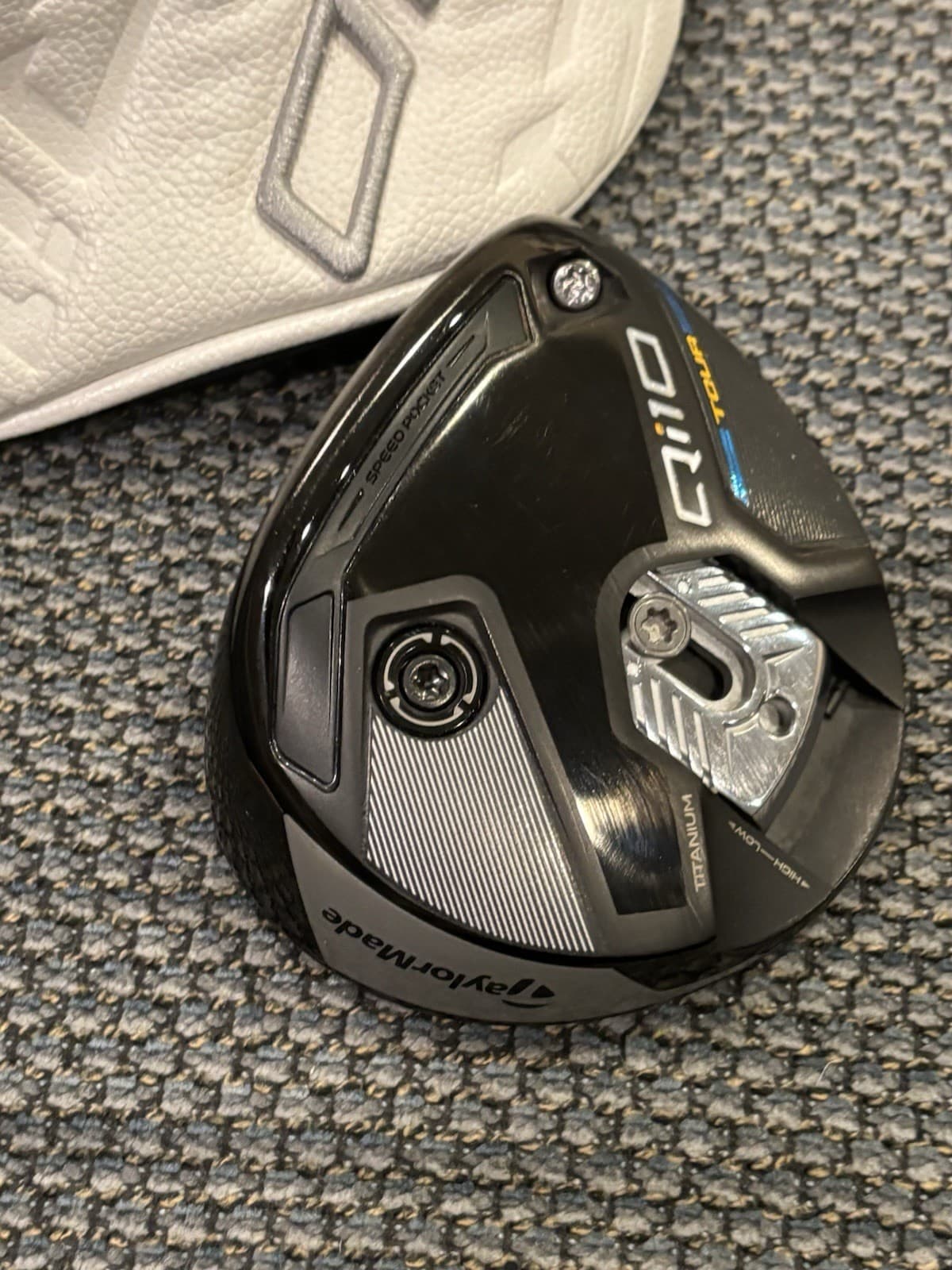 TAYLORMADE QI10 TOUR 3-WOOD HEAD 15° FAIRWAY WOOD HEAD ONLY Qi10 + HEADCOVER 6