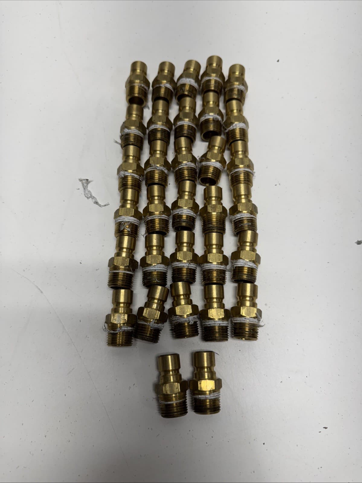 32 Quick Disconnect Mold Coolant Plug 3/8” Body x 3/8” Male NPT Brass