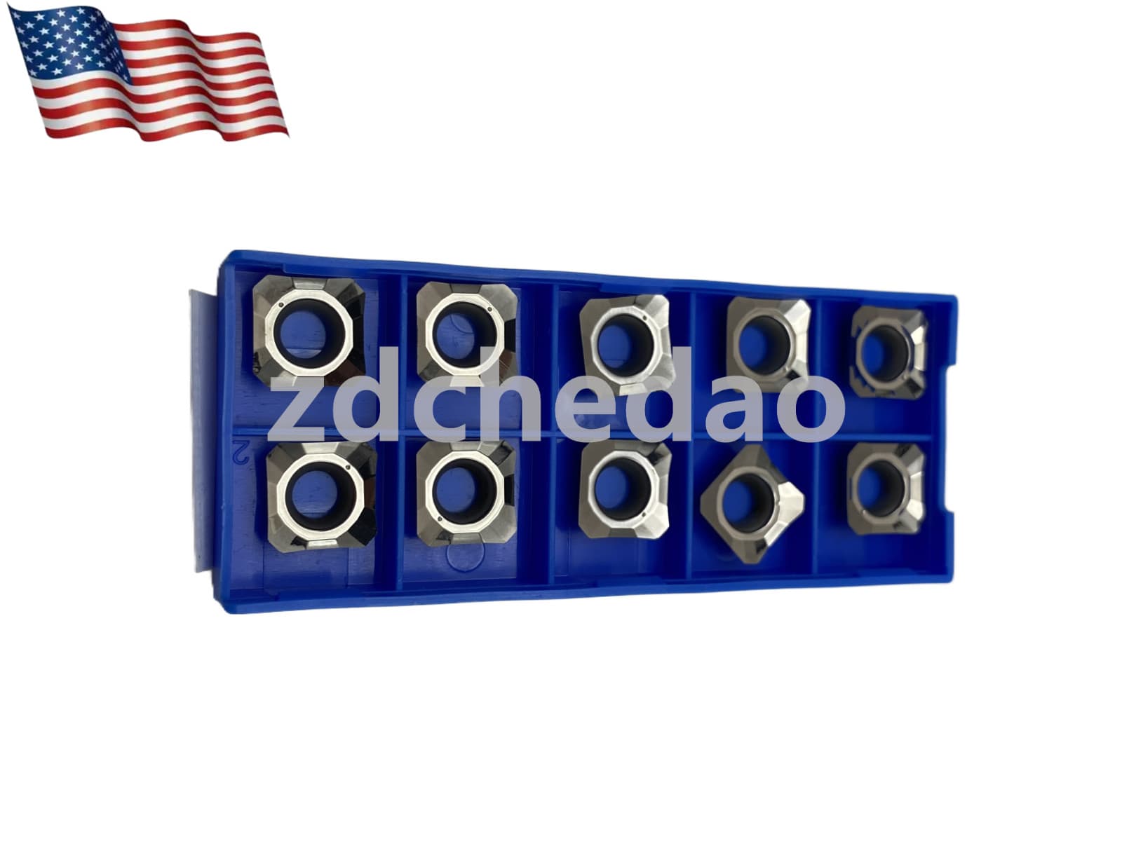 10PCS SEHT1204AFFN-X83 H01 SEKT 1204 Carbide milling inserts Cutter for Aluminum 4