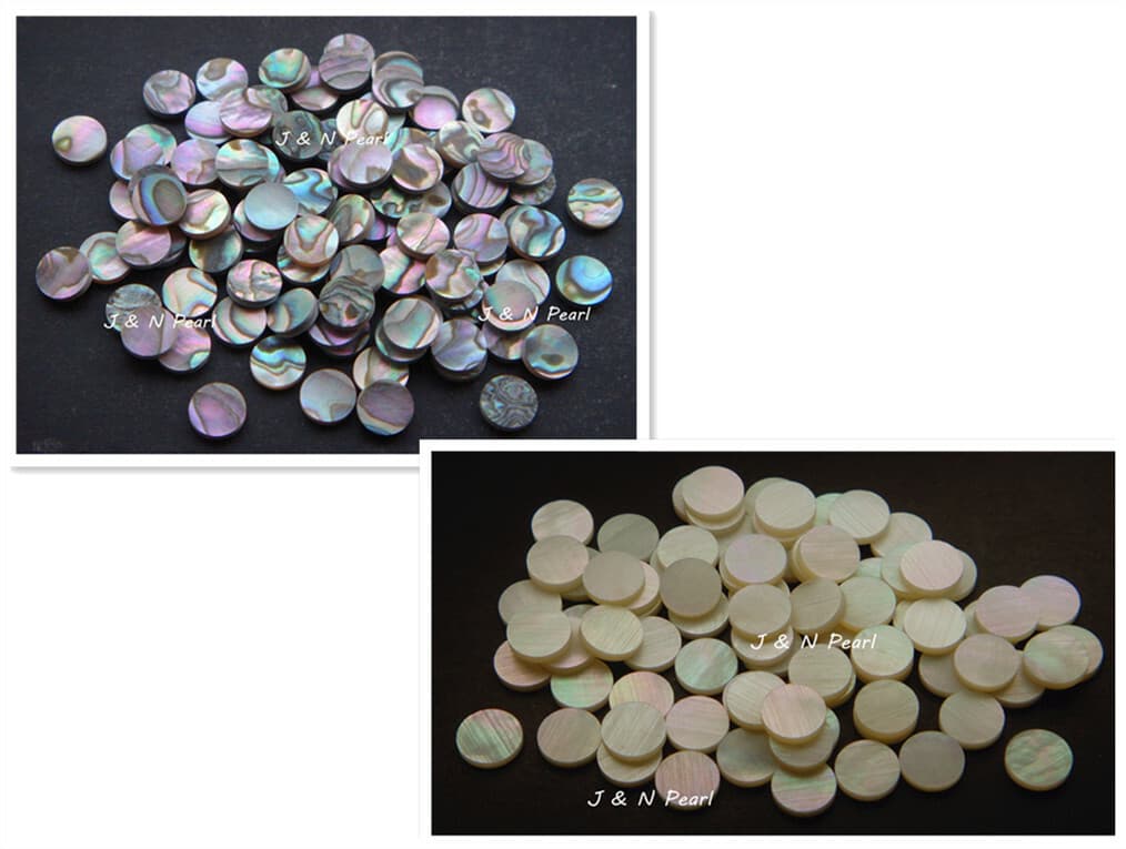 105pcs,1.5-12mm AB & MOP Inlay Dots for Guitar Banjo Ukulele 2