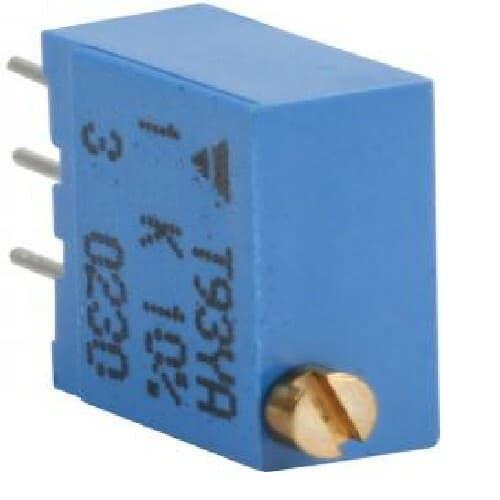 Steren 1K Ohms Trim-Pot Top Adjustment Potentiometer - 5 Pack