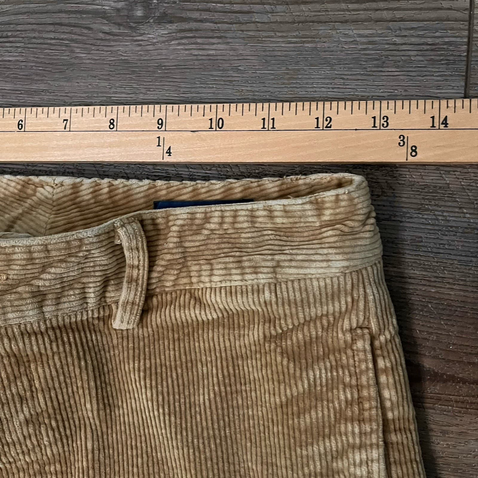 Polo Ralph Lauren Boys Corduroy Casual Chino Pants Preppy Tan Sz 14 4
