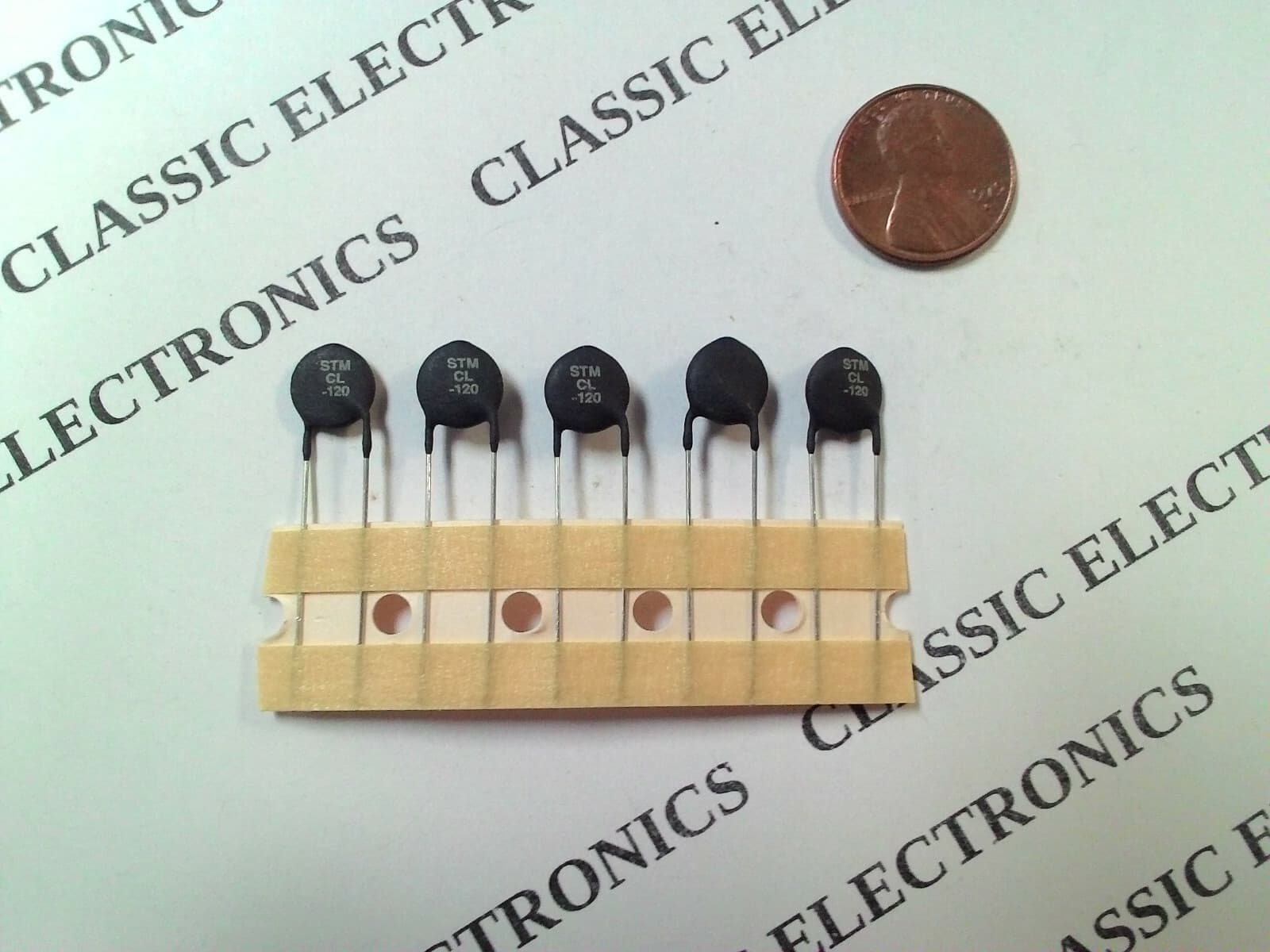 Lot of Thermometrics/Amphenol CL-120 10 Ohm 1.7 AMP ICL Current Limit Thermistor 5