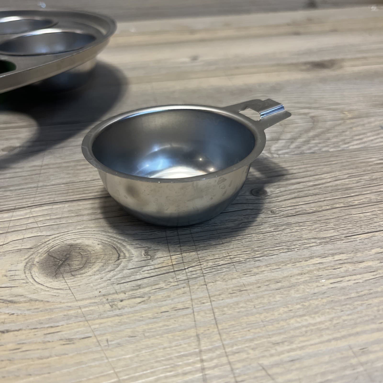 Stainless Steel Egg Poacher Tray/Insert For 9-1/2" Diameter Pan Or Pot W/6 Cups 3