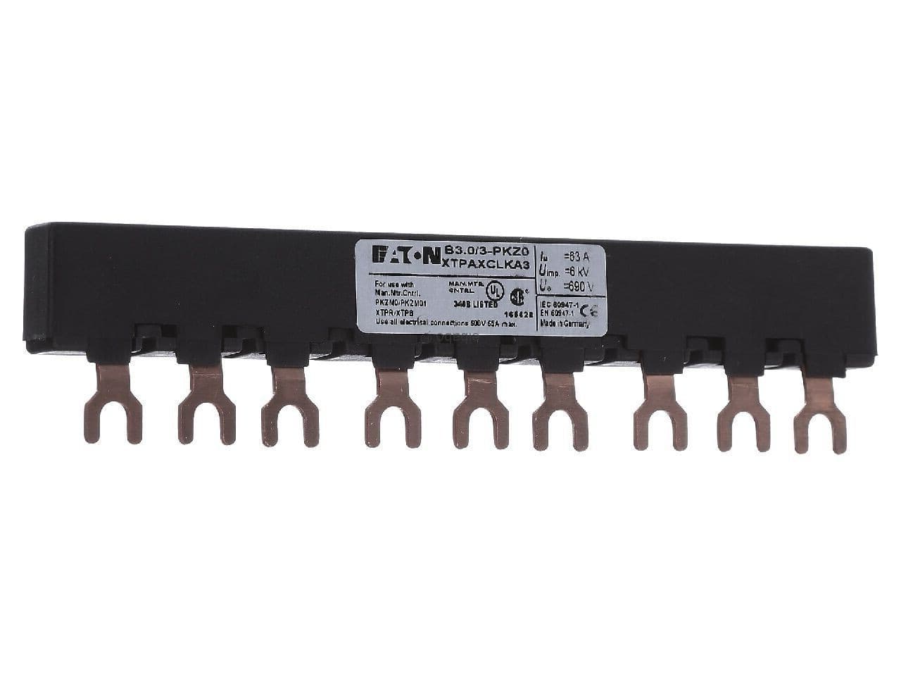 NEW EATON XTPAXCLKA3 Commoning Link A - 3 Phase - B3.0/3-PKZ0