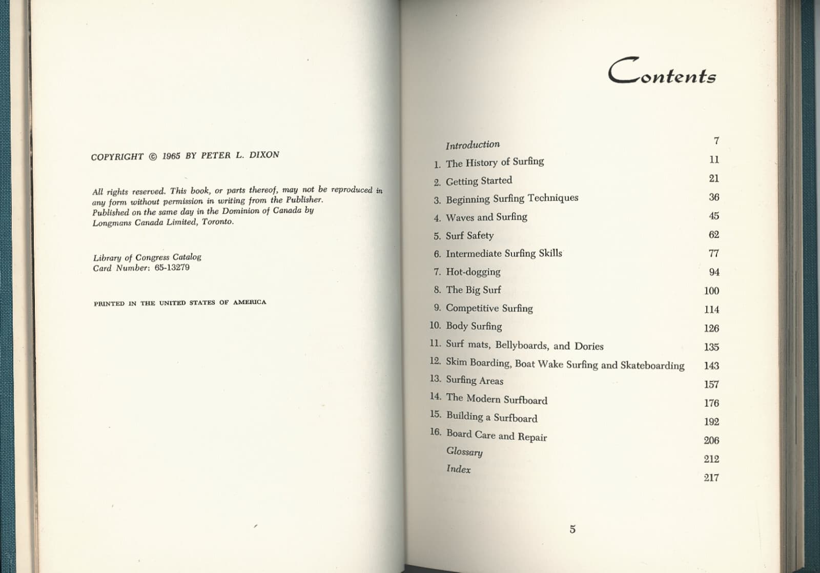 Surf Book- The Complete Book of Surfing by Peter Dixon- 1965 6