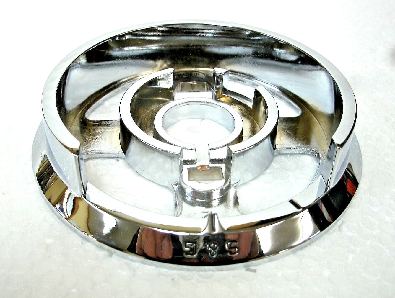 S&G Top Reading Dial Ring-Used-6700 Series-Silver Chrome Finish! 3