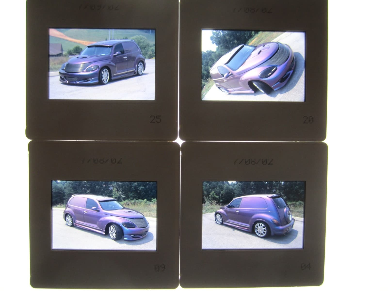 CHRYSLER PT CRUISER CUSTOM PANEL EDITORIAL SLIDES - 2002