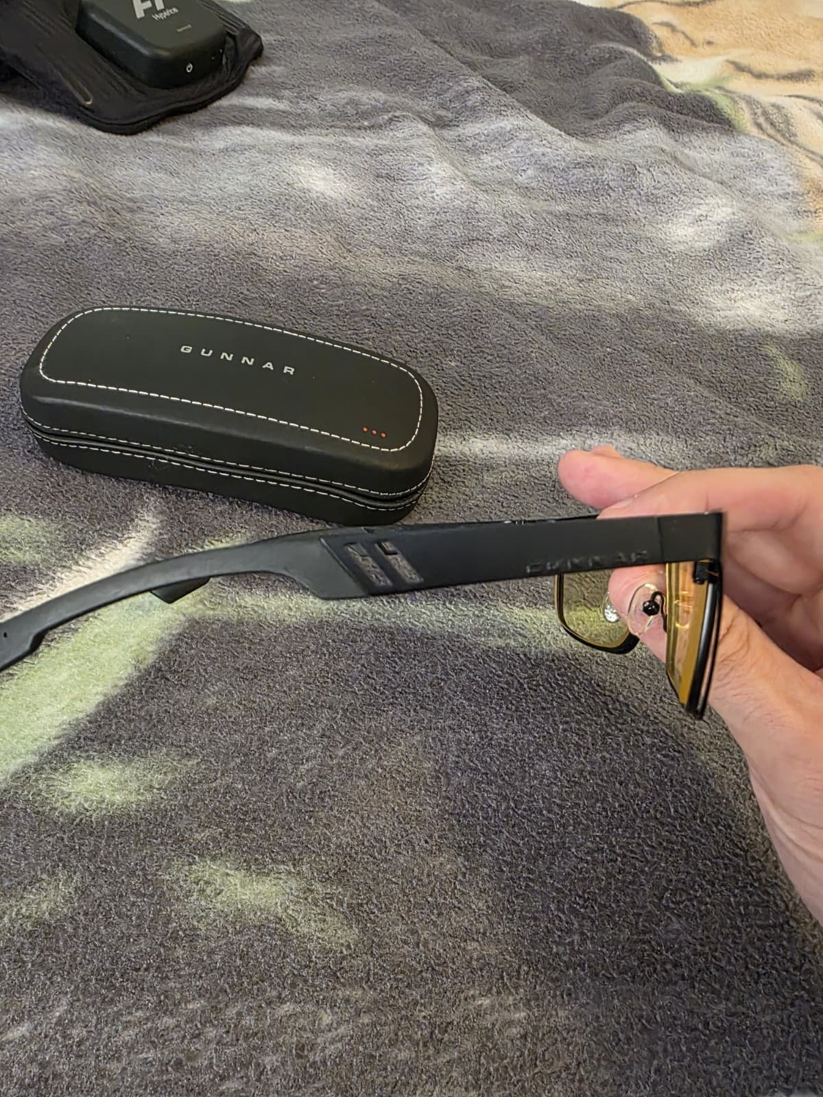 GUNNAR Optiks Int-00101 Intercept Full Rim Advanced Video Gaming Glasses W 4