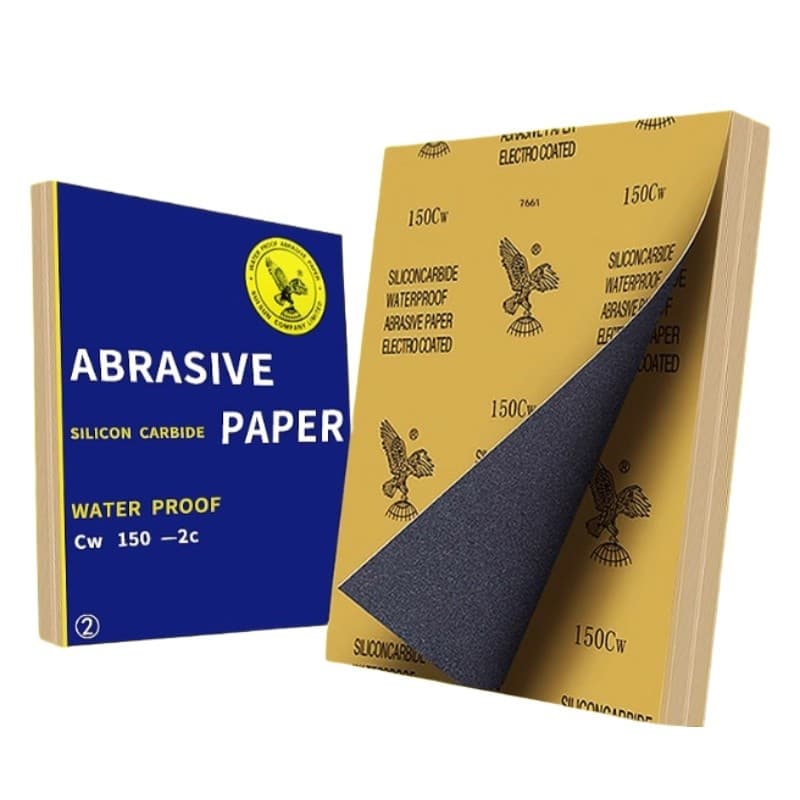 2000 Grit Silicon Wet/Dry Sandpaper 9 x 11 in Sheets Lot of  10 Units