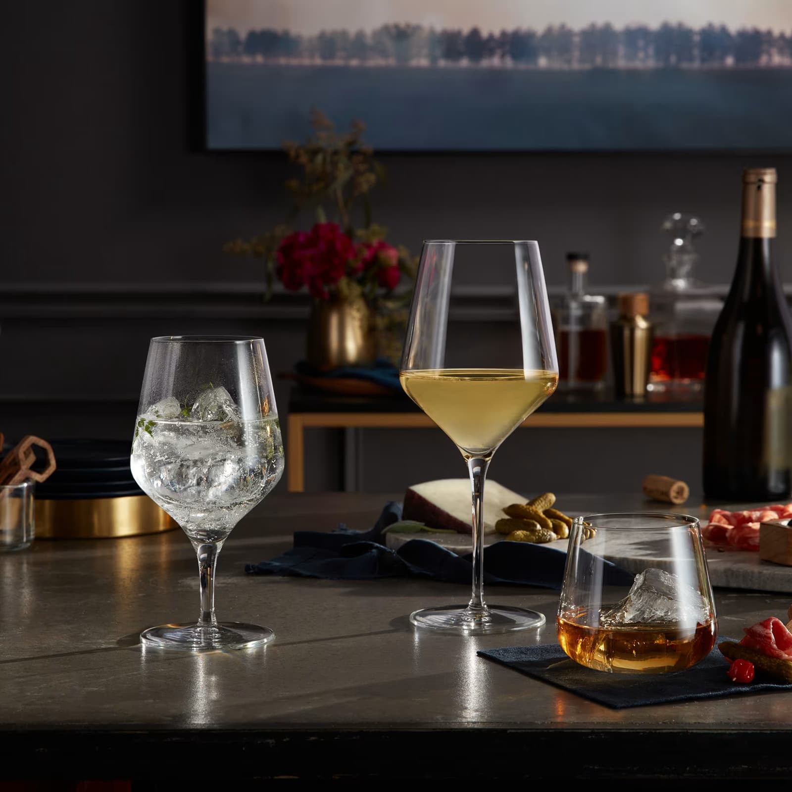 Libbey 9324 Prism 20 Ounce Wine Glass - 12 / CS 4