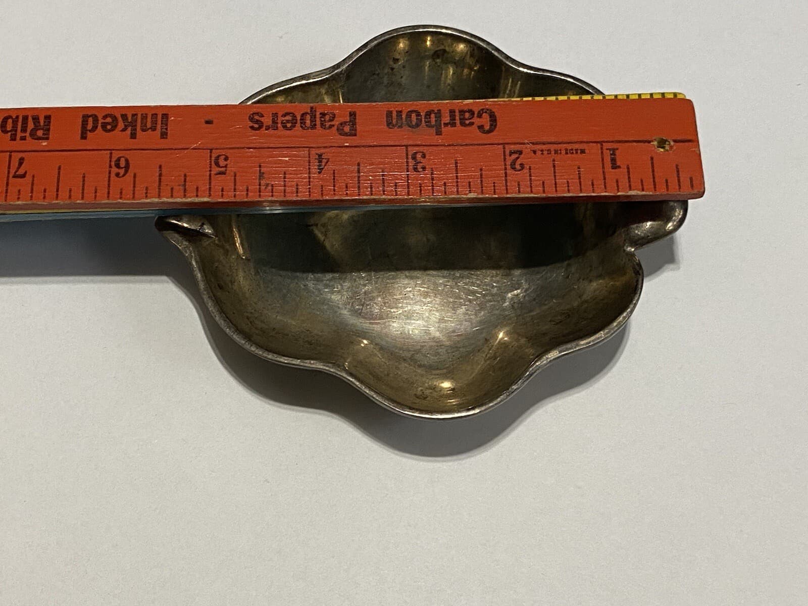 Vtg Sanborns Sterling Silver Mexico MCM Leaf Bowl 130 Grams Not Scrap 5