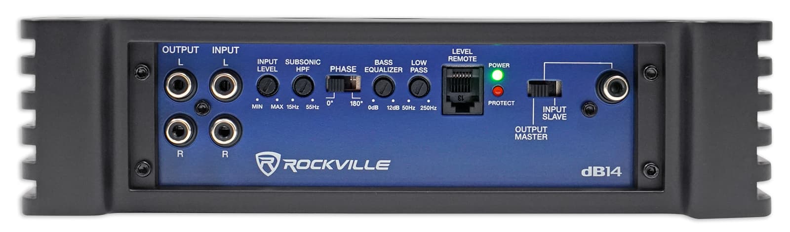 Rockville dB14 4000 Watt Peak/1000w RMS Mono 2 Ohm Amplifier Car Audio Amp 4