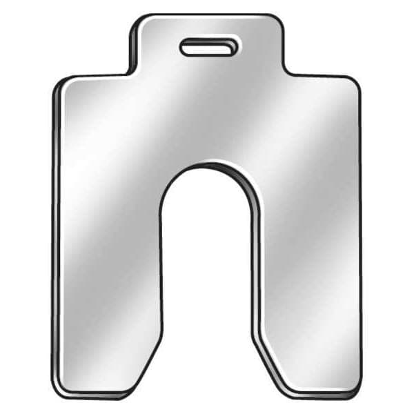 Maudlin Products Msa050-10 Slotted Shim A-2 X 2" X 0.050", Pk10 2