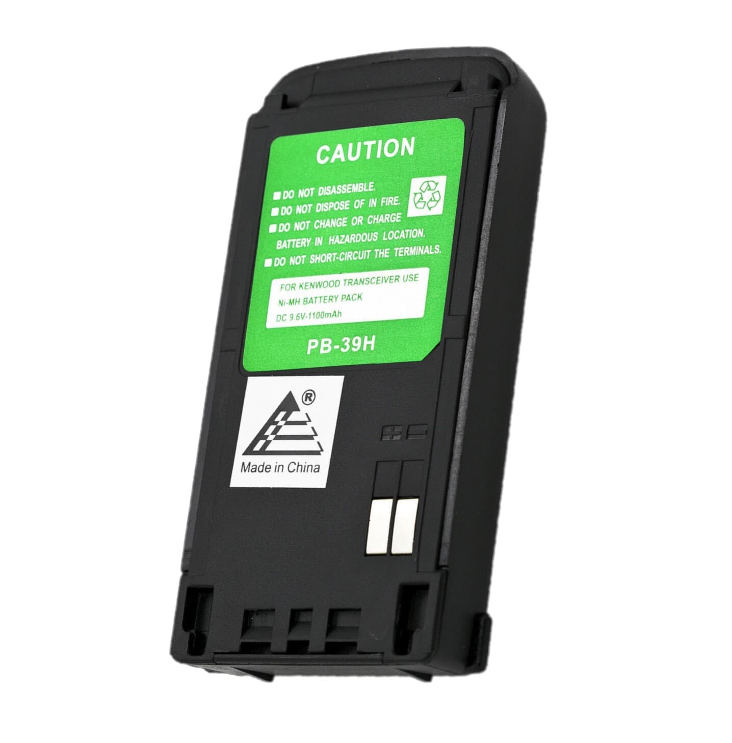 2x 9.6V 1100mAh NiMh Battery for Kenwood PB-39, PB-39H, TH-D7, TH-D7A 3