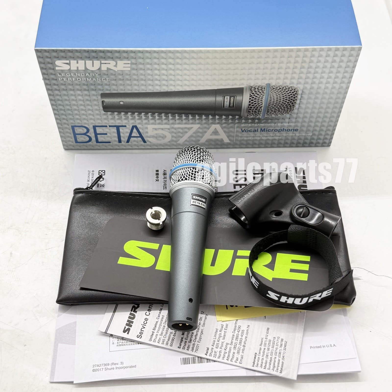 Beta 57A Supercardioid Dynamic Vocal Microphone Instrument Brand NEW US