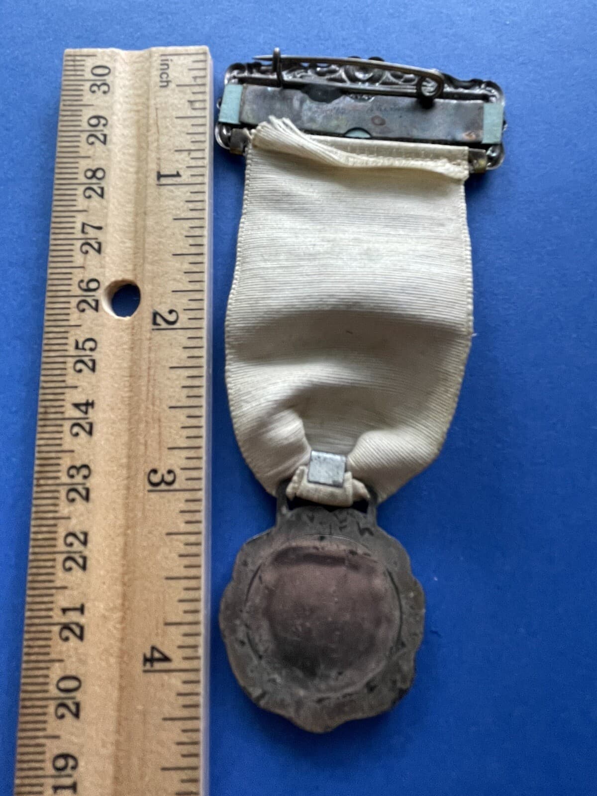 RARE 1912 Buckeye Press Association Member Medal Badge Medal Delphos, OHIO 5