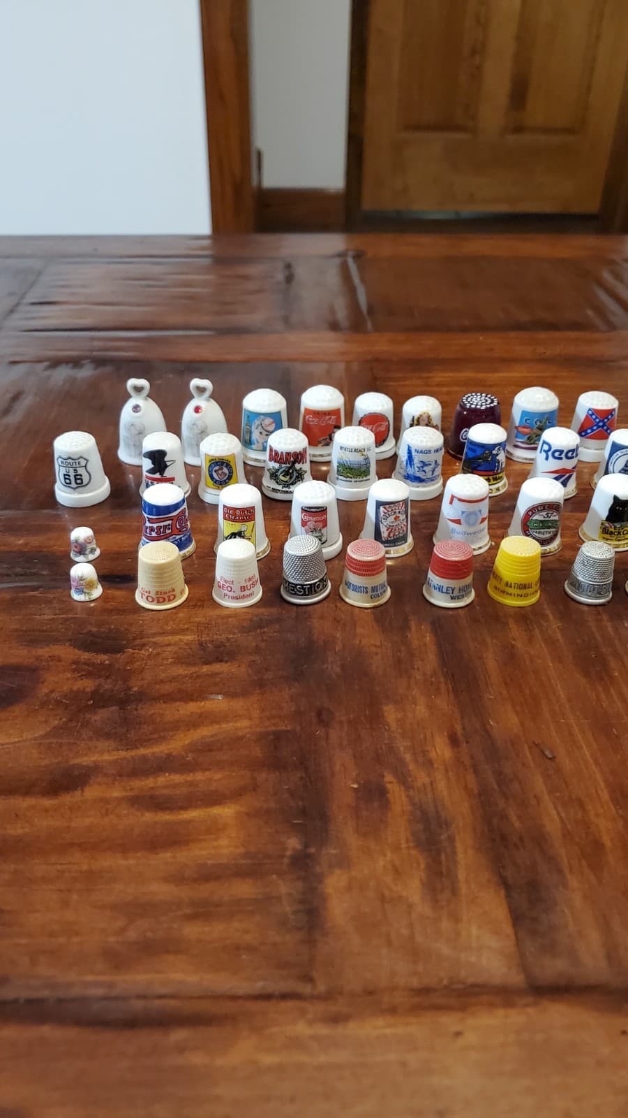 Vintage Thimbles Lot Of 64 **Very Nice** 2