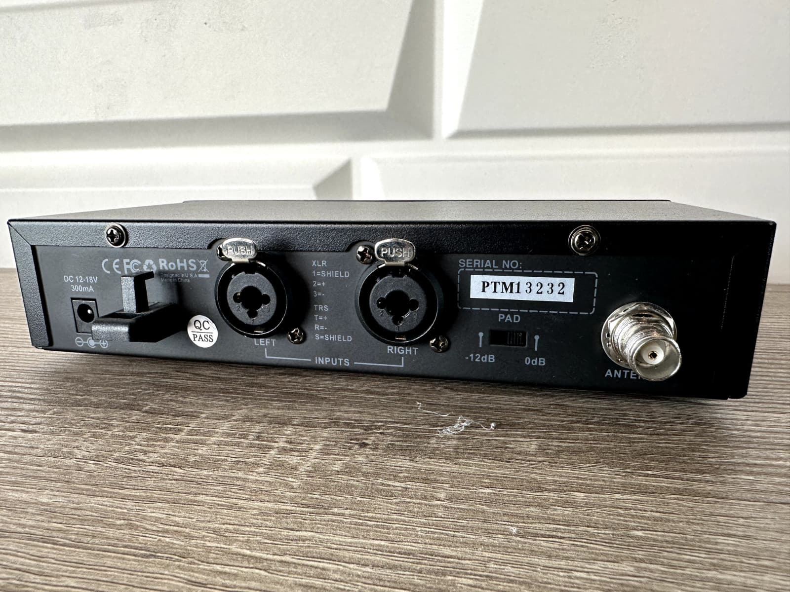 Phenyx Pro PTM-10 Professional UHF Stereo Dual Wireless In Ear Monitor System 6