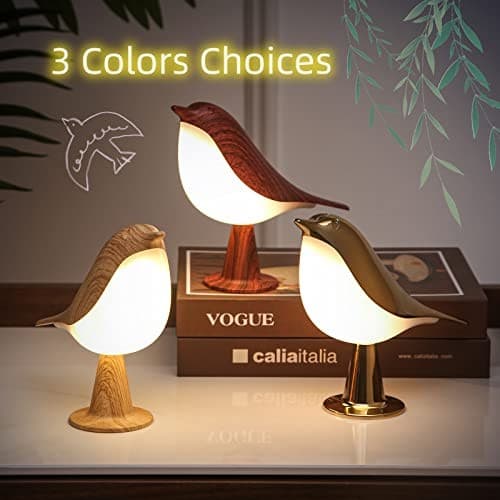 Bedside Lamps Bird Lamp Bird Decorations for The Home Small Lamps for Wood 5