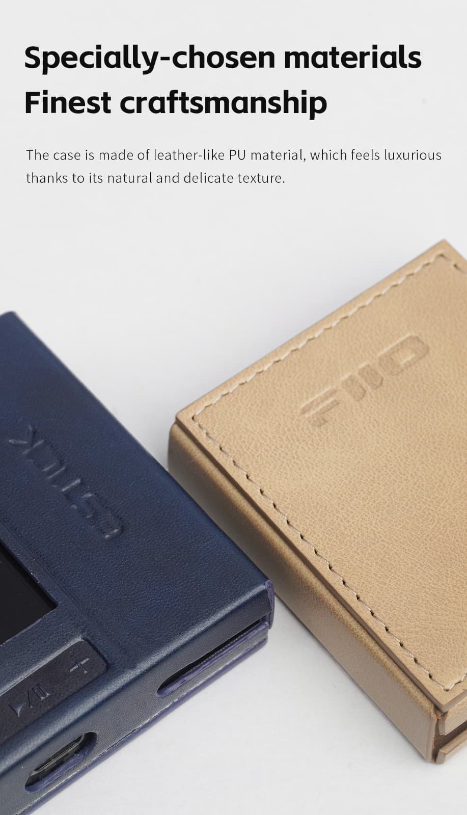 Mini Power Bank Leather Case For Fiio SK-ESTICK+QX13 4