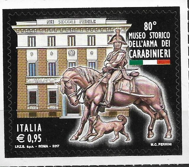 2017 Italy Mi. 3986**MNH Museum of Carabinierite Troops.