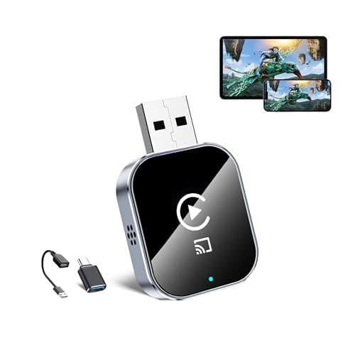 Wireless CarPlay Adapter for Android Auto - 3 in 1 Screen Mirror Android auto 2