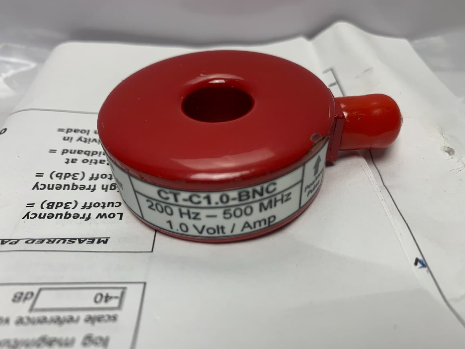 New! MAGNELAB CT-C1.0-BNC Current Transformer 1.0 Volt/Amp 2