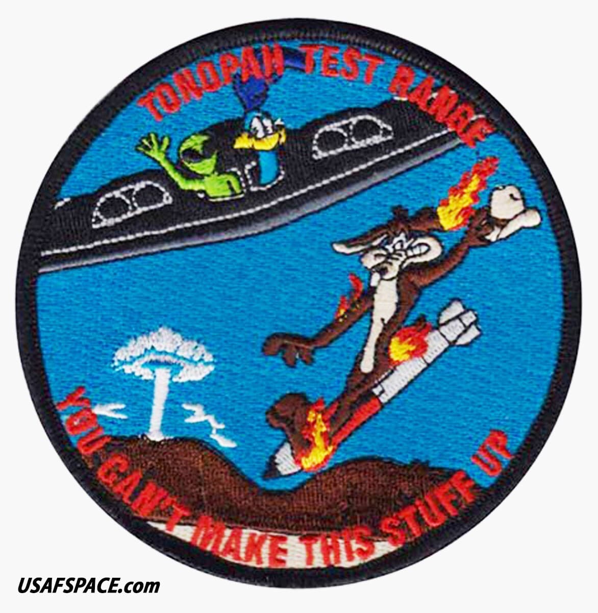 USAF TONOPAH TEST RANGE TTR -YOU CAN'T MAKE THIS  STUFF UP- B61-12 - VEL PATCH 3