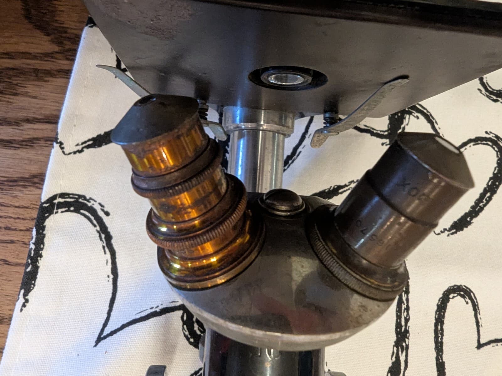 NACHET ET FILS ANTIQUE MICROSCOPE FRENCH 3