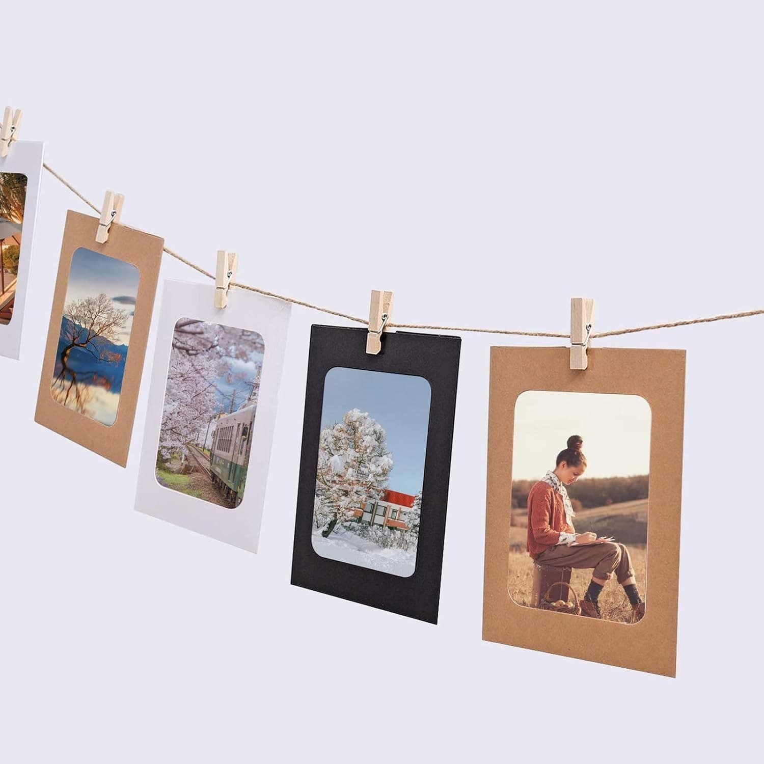 984 FT Natural Jute Twine, Twine String, 3ply Thin Ribbon Hemp Twine, Twine for 5