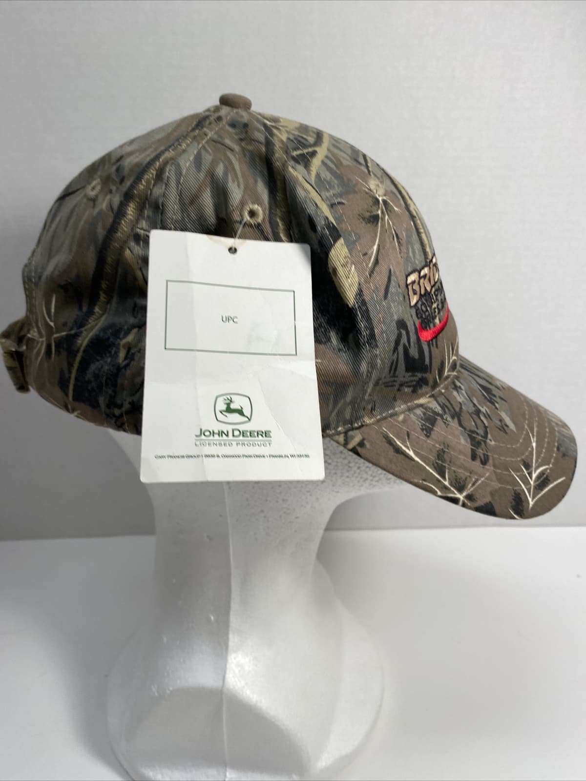  Bridgeport equipment & Tool John Deere Hat/Cap Camo Adjustable Free Shipping 6