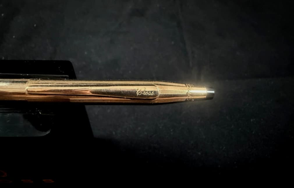 CROSS 14K FILLED/ROLLED GOLD CLASSIC CENTURY BALLPOINT PEN #1502 MADE IN THE USA 2