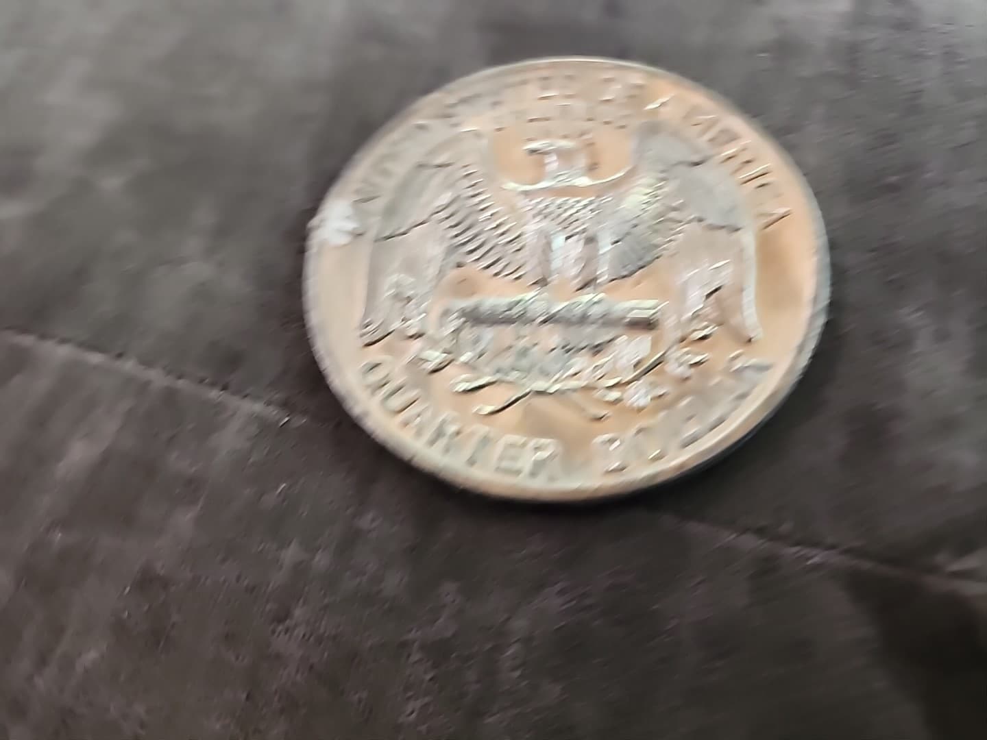 1972 Washington Quarter Novelty Giant 3 Inch Jumbo, Vintage Collectible Coin 5