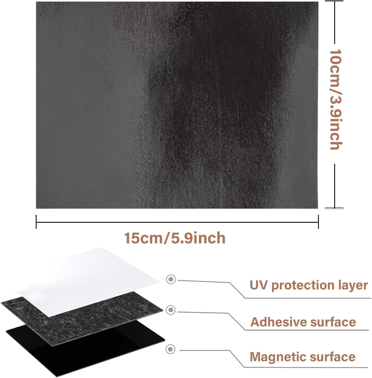 Magnetic Adhesive Sheets - Self-Adhesive Magnetic Paper, Magnet Sheet, Magnet St 2