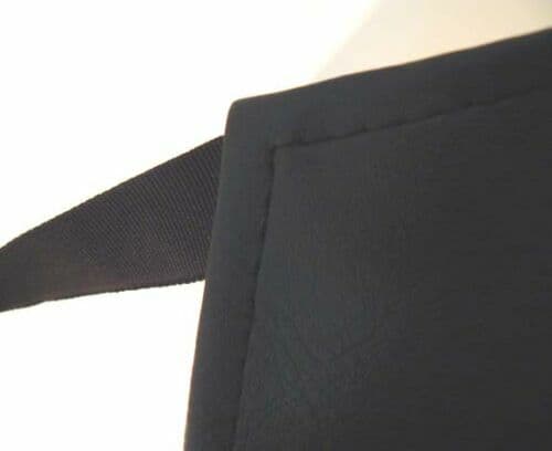 Vinyl Bib Apron, 26"x41" Dark Brown Extra long, Commercial Grade Heavy Duty  3