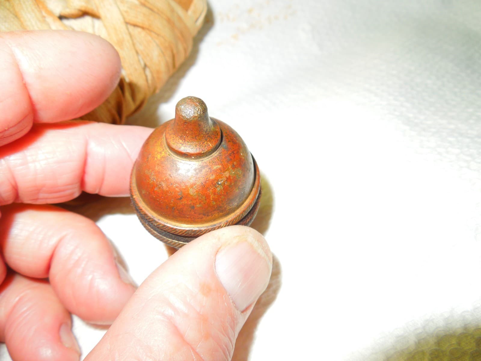 Antique Brass Plumb Bob 6