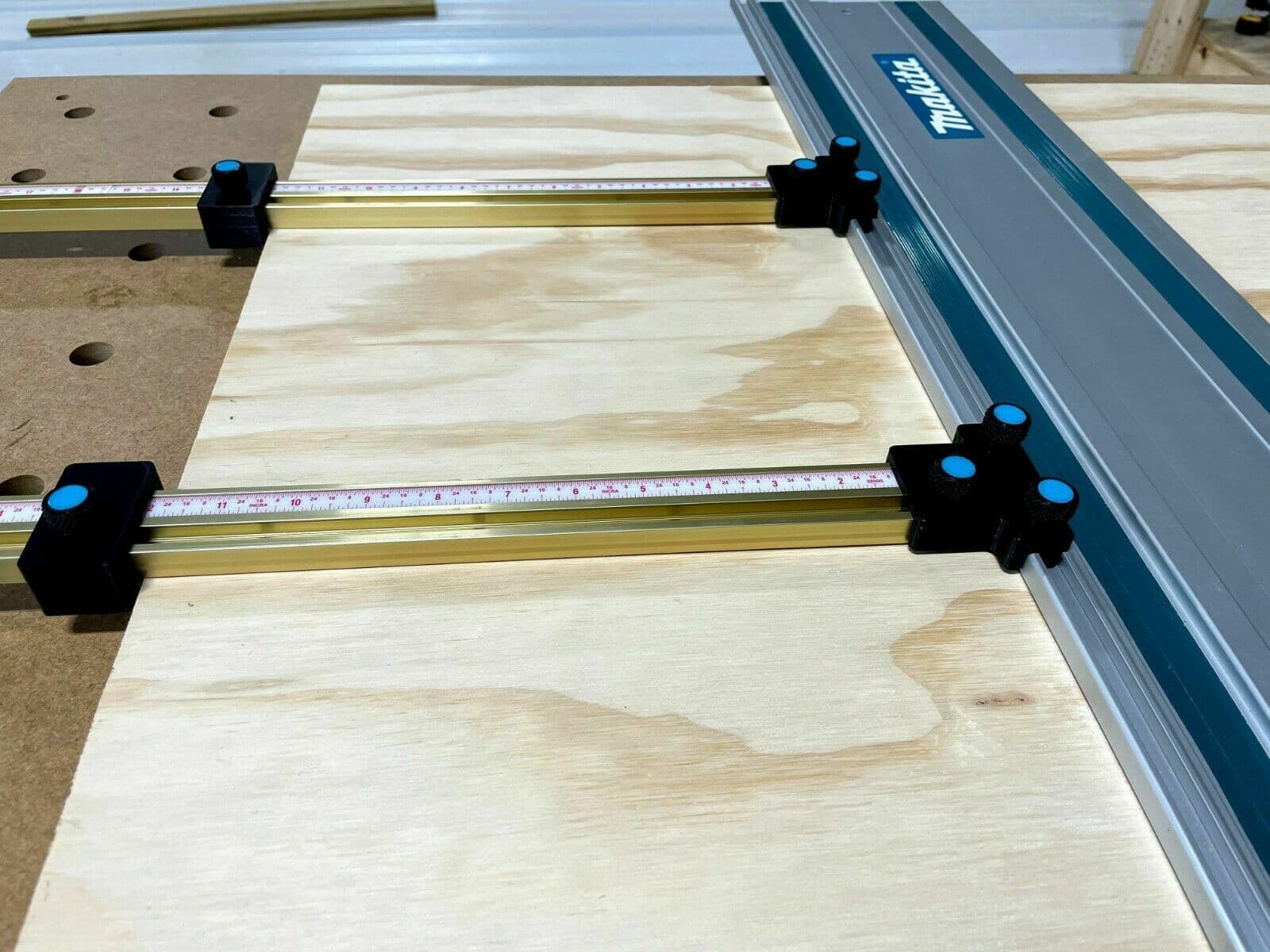 Parallel Guides for Makita Guide Rails and Track Saws By ToolCurve 3