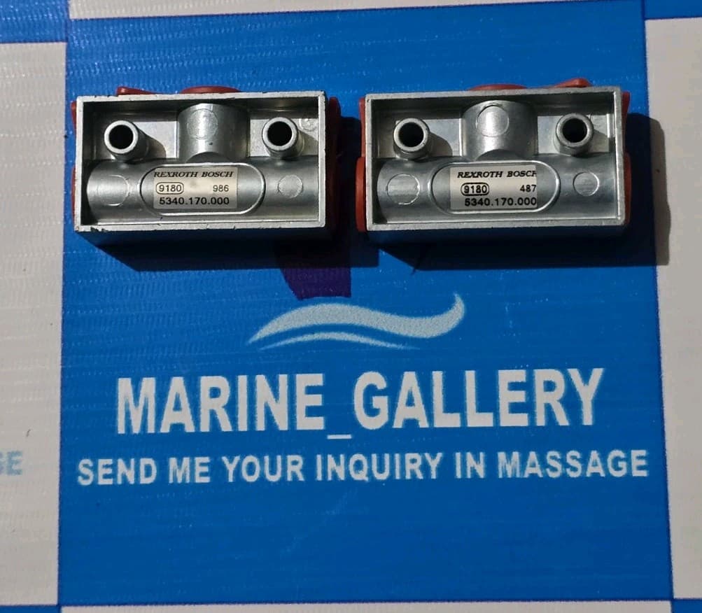 Rexroth 5340170000 ( 2 Pieces ) Rexroth Bosch Double Check Valve , New