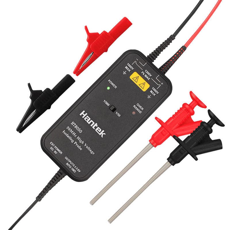 HT8050/8100 High Voltage Differential Probe 50MHz/100MHz Attenuation 1/50 1/500 2