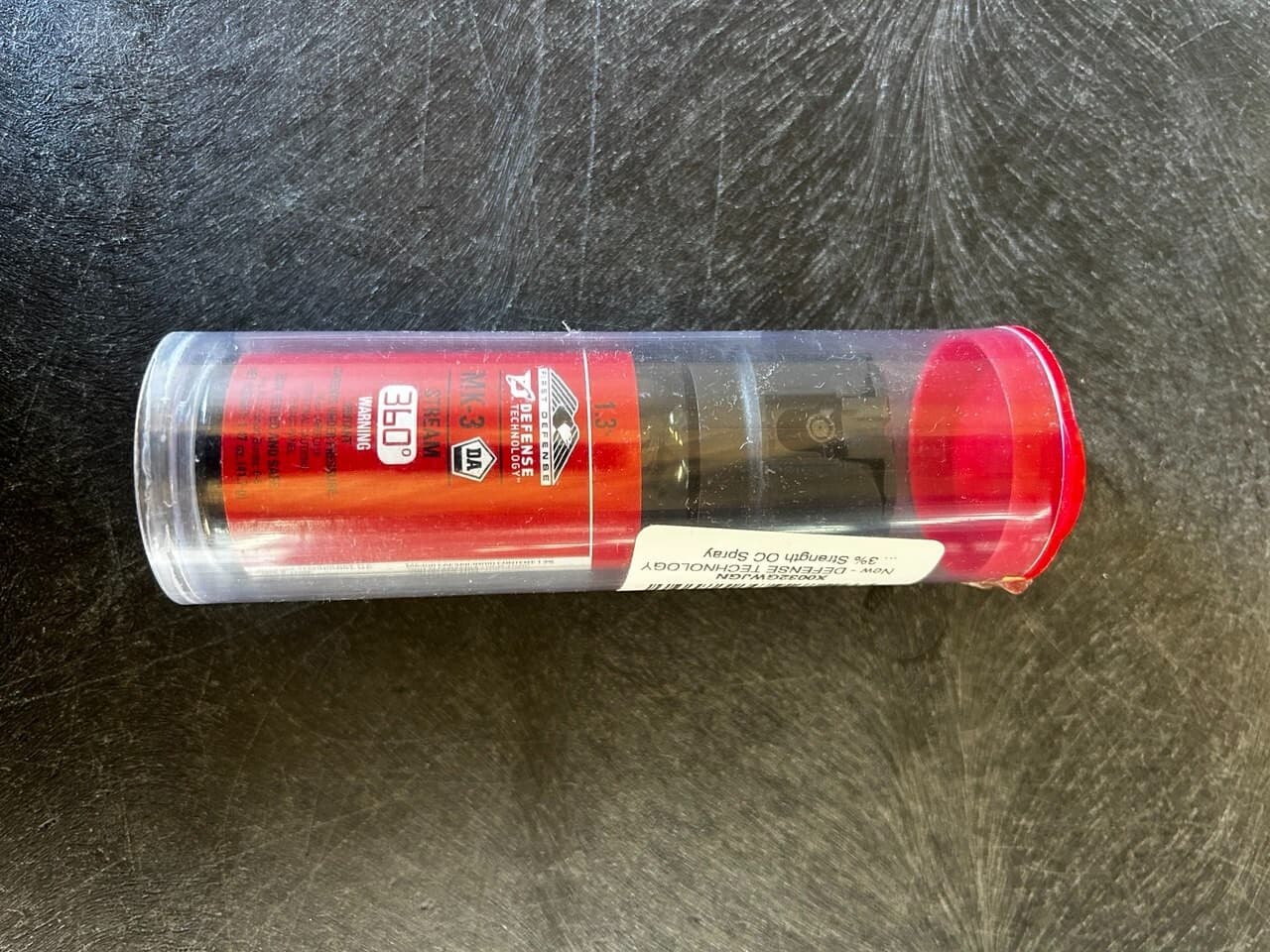 Defense Technology First Defense Stream MK-3 1.3% Solution Red Band Pepper Spray 4