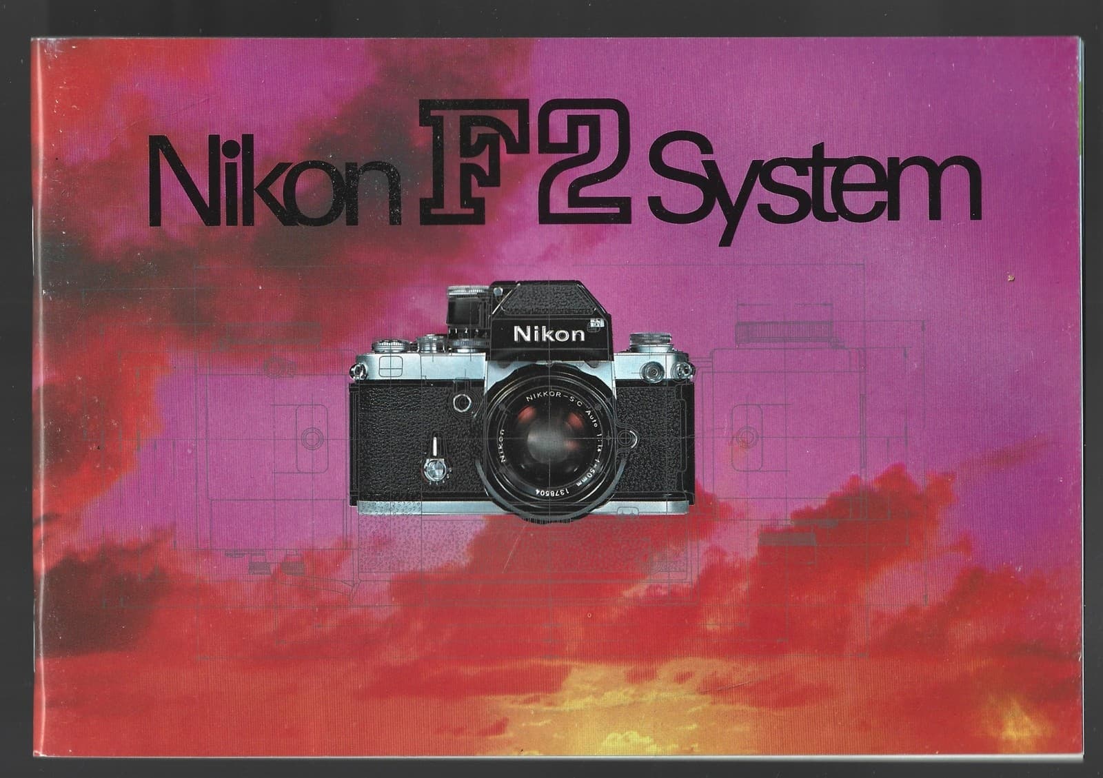 Nikon School of Photography Nikon F2 System & Nikkor Lenses Catalogs Pad MINT 2